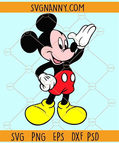 Mickey Mouse Svg Mickey Mouse Clubhouse Mickey Svg Mickey Head Svg