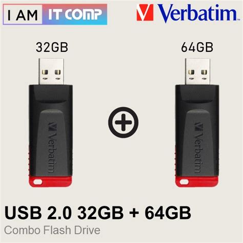 2021 New Bundle Verbatim New Slider USB 2 0 Flash Drive 32GB