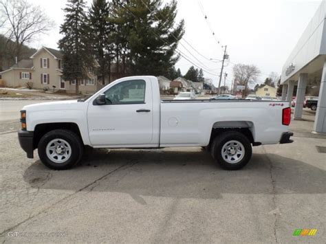 2015 Summit White Chevrolet Silverado 1500 Wt Regular Cab 102189819