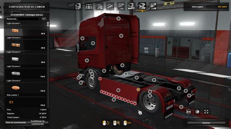 Sideskirts Plate For Scania Rjl V10 Ets 2 Mods Ets2 Map Euro Truck