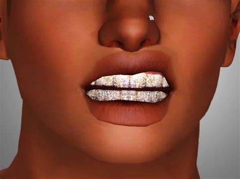 Vvs Grill Sims Piercings Sims Body Mods The Sims Packs