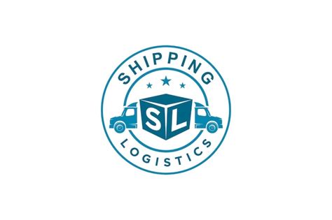 Premium Vector Shipping Truck Cargo Logo Design Delivery Service