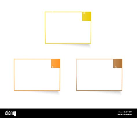 rectangle templates set Stock Vector Image & Art - Alamy