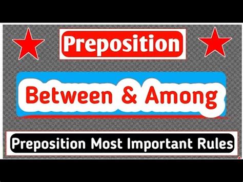 Preposition Between Among Confusing Preposition English Grammar