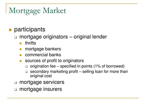 Ppt Residential Mortgage Loans Powerpoint Presentation Free Download