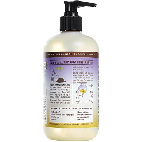 Compassion Flower Liquid Hand Soap Mrs Meyers