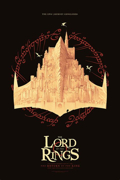 The Lord Of The Rings The Return Of The King By Phantom City Creative