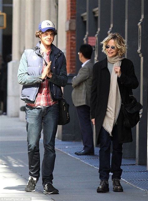 Meg Ryan Shares A Laugh With Son Jack Quaid On Sunday Stroll Stars