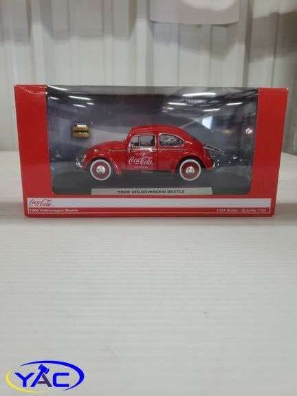 Coca Cola Volkswagen Beetle Scale Yorkton Auction Centre