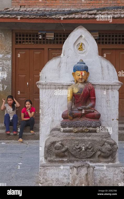 A Buddha Figure In Meditative Pose In The Circumference Of Kathesimbhu