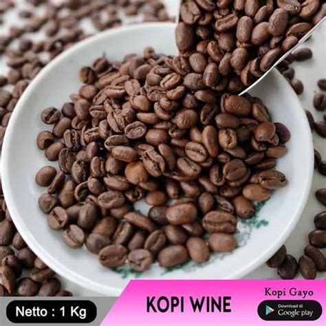 Aza Coffee Kopi Gayo Wine Gr Roasted Bean Biji Harga