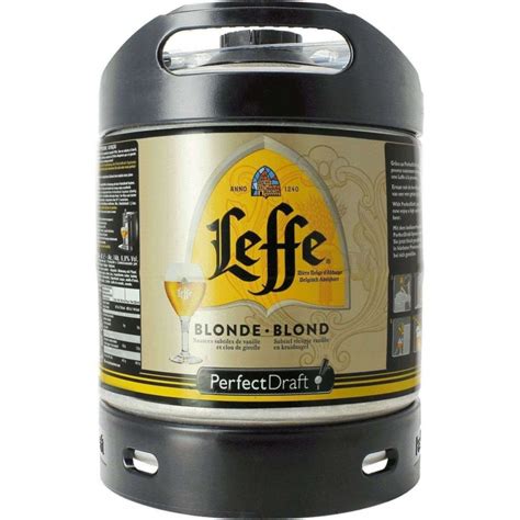 Fusto Birra Perfect Draft Leffe 5 L Blonde Bionda Doppio Malto VAR