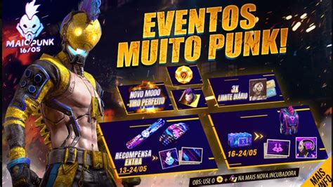 FREE FIRE AO VIVO NOVA INCUBADORA EVENTOS PUNK RUMO AO MESTRE