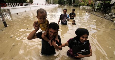 Kecamatan Di Aceh Utara Dilanda Banjir Jiwa Mengungsi