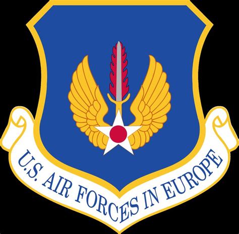 Usaf Us Air Force Major Commands Usaf In Europe Car Sticker Decal Af