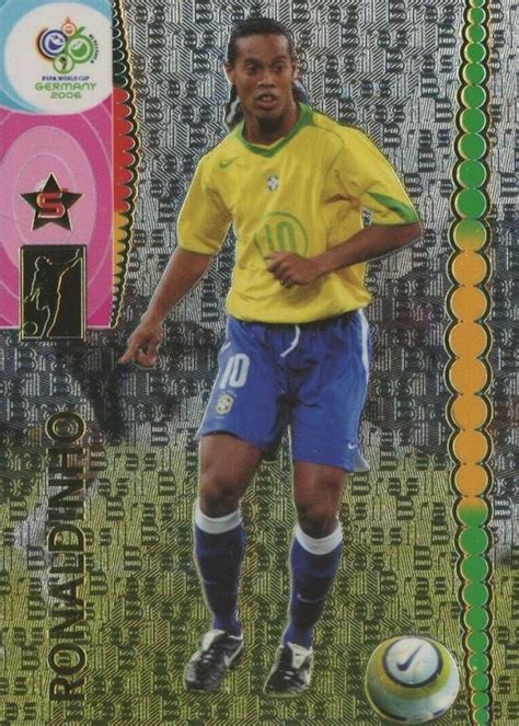 2006 Panini World Cup Germany Ronaldinho #60 Soccer - VCP Price Guide