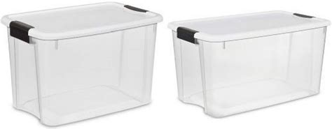 Amazon Sterilite 19859806 30 Quart 28 Liter Ultra Latch Box