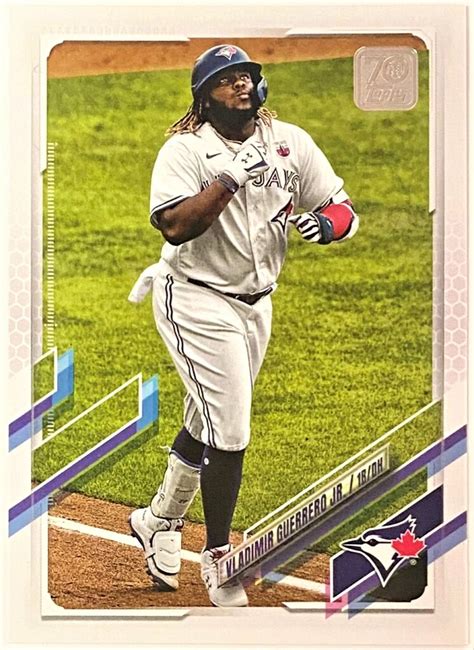 Vladimir Guerrero Jr Topps Baseball Toronto Blue Jays Card Kbk