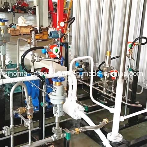 Cryogenic Liquid Oxygen Nitrogen Argon Gas Cylinder Filling Station Lh2