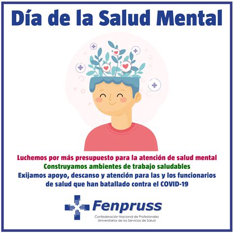 D A Mundial De La Salud Mental Por El Bienestar Integral De Todas Y