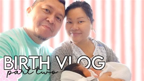 Our Baby Girls Birth Vlog Pt 2 👶🏻 Emergency C Section 38 Weeks 1