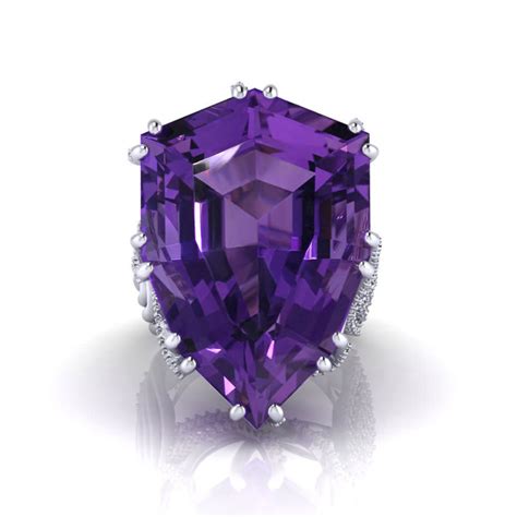 Amethyst Dream Ring Jewelry Designs