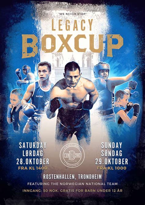 Knockout Posters Boxing Poster Design