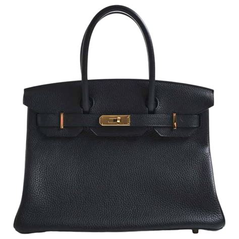 Herm S Birkin Black Leather Ref Joli Closet