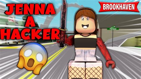 Jenna A Hacker Malvada Invadiu O Brookhaven Rp Historinha Roblox