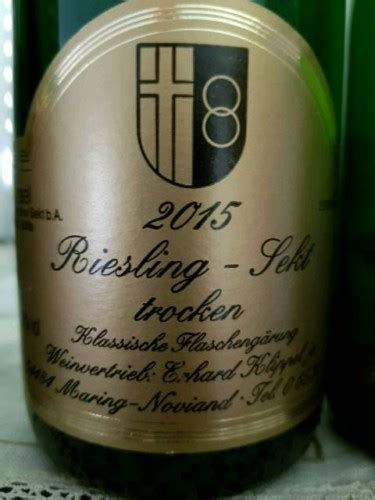 Erhard Klippel Riesling Sekt Trocken Vivino US