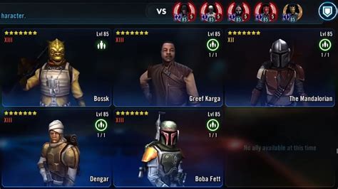 Swgoh Tw Bossk Bh Counter Vs Traya Triumvirate Youtube