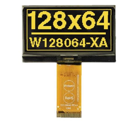 EA W128064 XALG Display Visions Display Visions 2 42in Yellow Passive