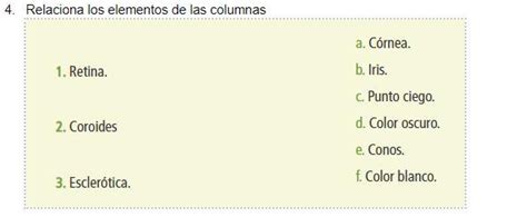 Relacionad Estas Columnas Por Favor Es Una Emergencia Mi Aprobado