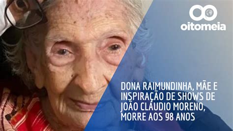 Dona Raimundinha mãe e inspiração de shows de João Cláudio Moreno