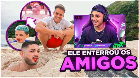 NOBRU REAGINDO AO VIDEO ENTERREI MEUS AMIGOS DE JON VLOGS YouTube