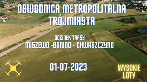 Obwodnica Metropolitalna Tr Jmiasta Omt Drone Youtube