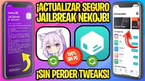 TUTORIAL SIN PC CÓMO ACTUALIZAR JAILBREAK NEKOJB iOS 15 MÉTODO OFICIAL