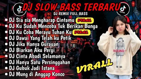 DJ SLOW BASS REMIX DJ SIA SIA MENGHARAP CINTAMU DJKU SUDAH MENCOBA