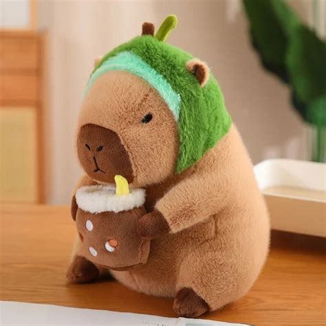 Capybara Plush Stuffed Animal And Plushie Cute Kawaii Plush Capybara In 2