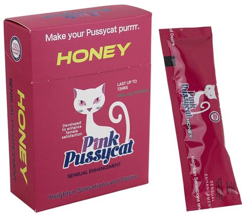 Pink Pussycat Female Sensual Enhancement Honey 12pk 4 Aces Wholesale