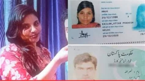 Married Indian Woman Anju Who Went To Pak To Meet Facebook Friend Set