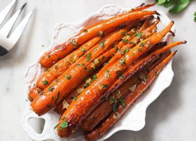 Honey Balsamic Roasted Carrots Recipe Eatwell