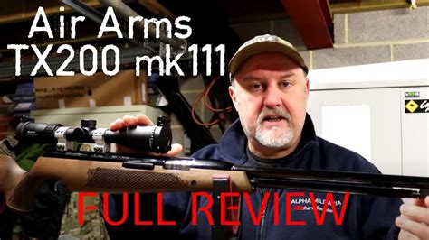 Air Arms TX200 mklll - Full Review and Practice Shooting - YouTube