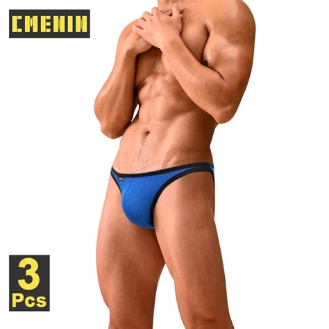 Cmenin Pcs Adannu Sexy Gay Men Underwear Briefs Jockstrap Male Bikini Panteis Underpants Man