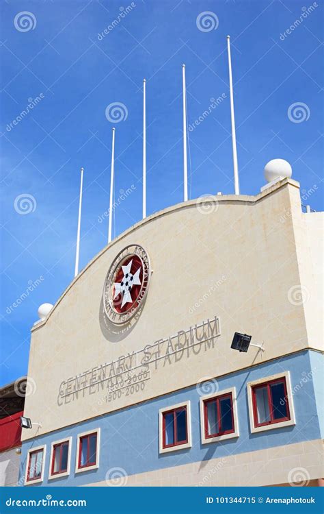 Centenary Stadium Malta Editorial Image Image Of Facade 101344715