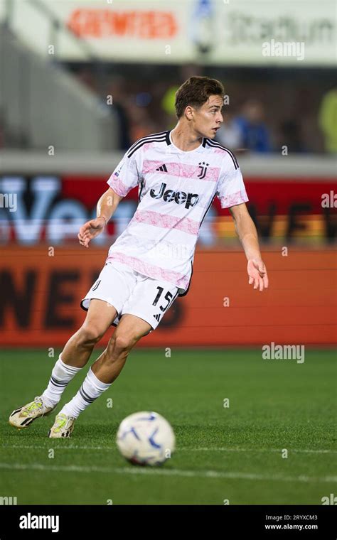 Kenan Yildiz Of Juventus FC In Action During The Serie A Football Match