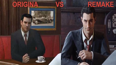 Mafia Original Vs Remake Graphics Comparison Definitive Edition