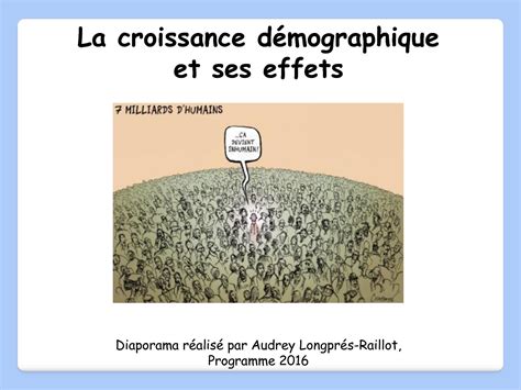 Calaméo 1 1 La Croissance Démographique Et Ses Effets