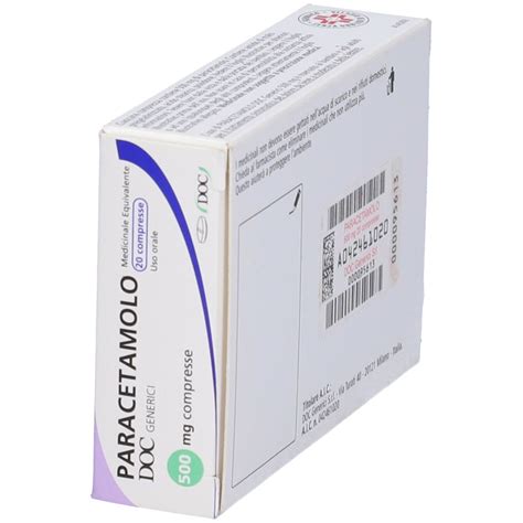 Paracetamolo Doc Cpr Mg Pz Redcare