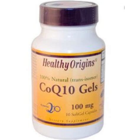 อาหารเสริม Coq10 ราคาส่ง ยี่ห้อ Healthy Origins Coq10 Gels Kaneka Q10 100 Mg 10 Softgel